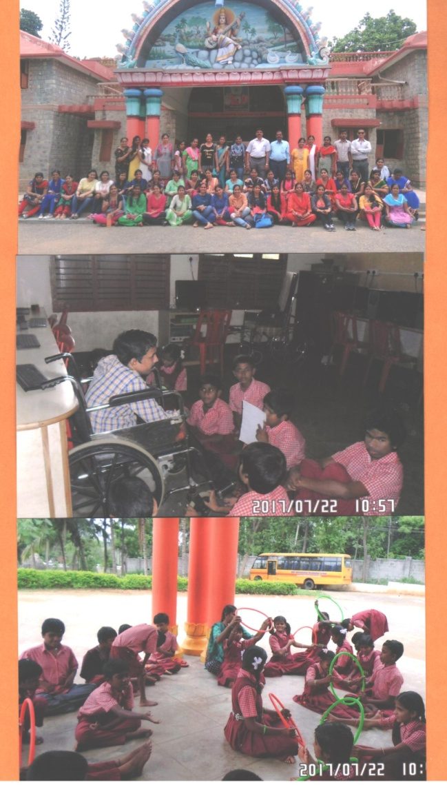 Visit to BGS Blind School